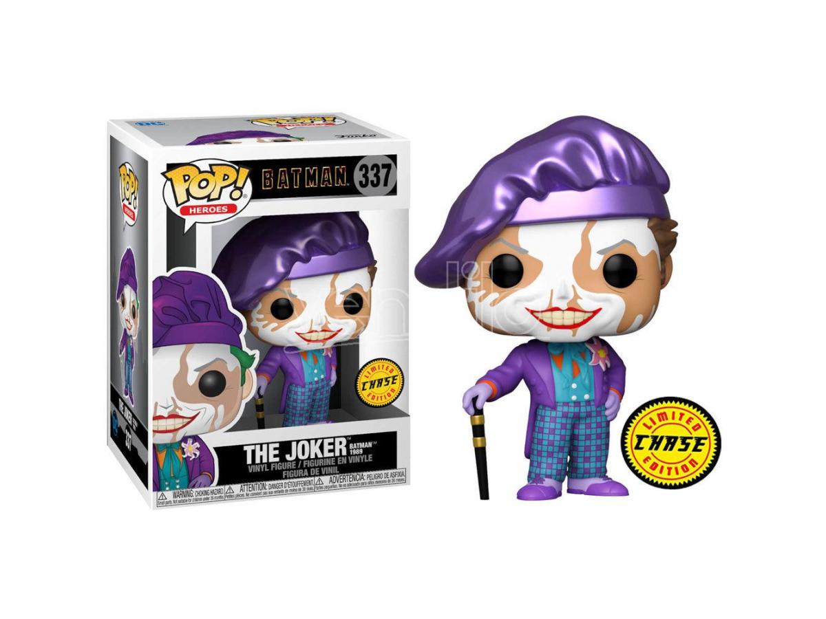 BATMAN 1989 - POP FUNKO VINYL FIGURE 337 JOKER CHASE 9CM - REGULAR