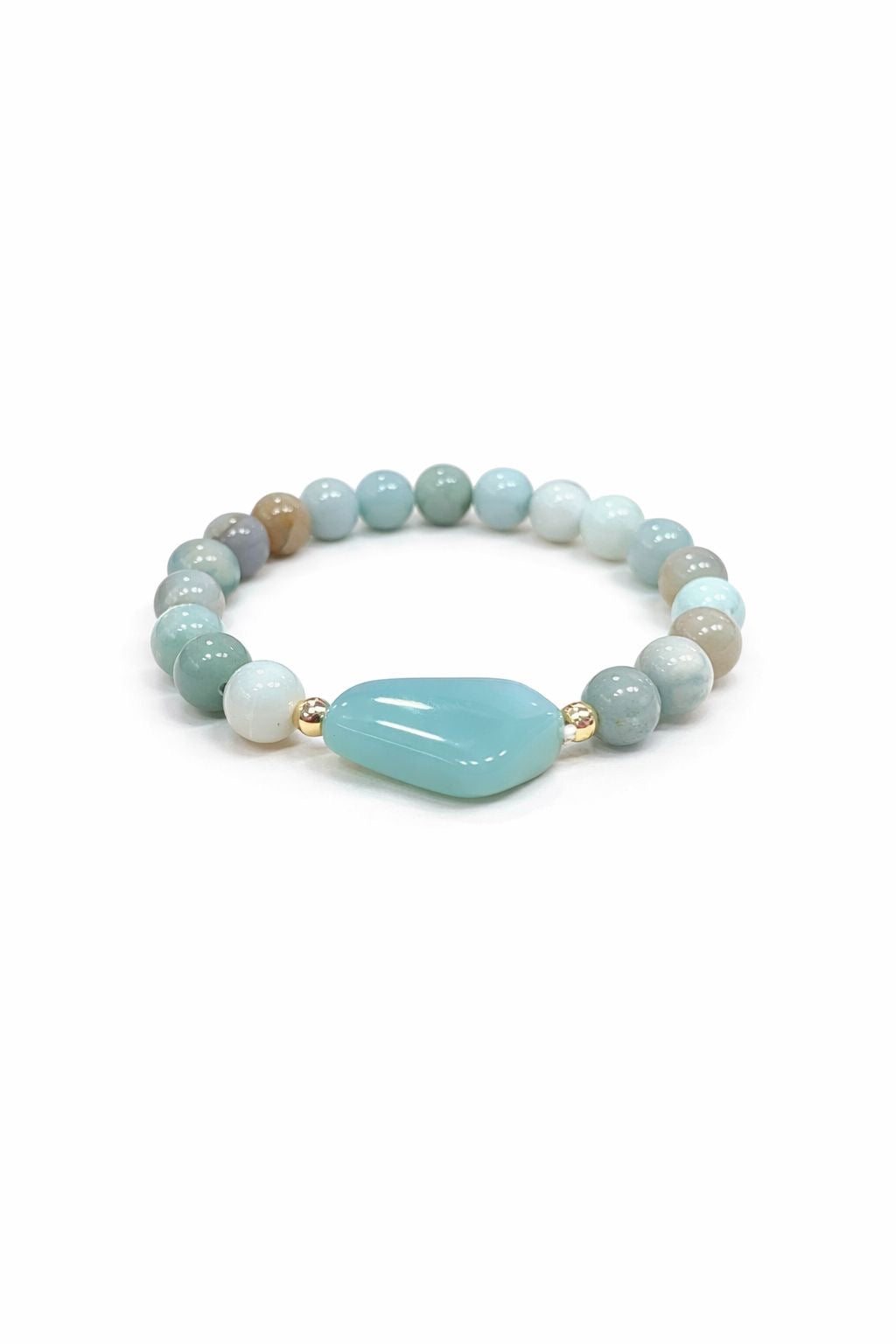 Bracciale con Ciondolo Pietre Naturali – Eleganza Minimal e Stile Autentico