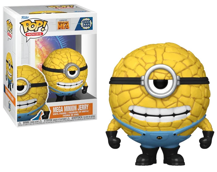 CATTIVISSIMO ME 4 - POP FUNKO VINYL FIGURE 1555 MEGA MINION JERRY 9CM