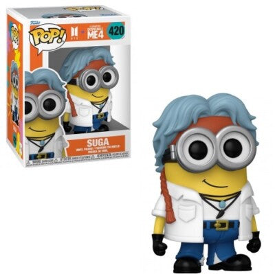 CATTIVISSIMO ME X BTS - POP FUNKO VINYL FIGURE 420 SUGA 9CM