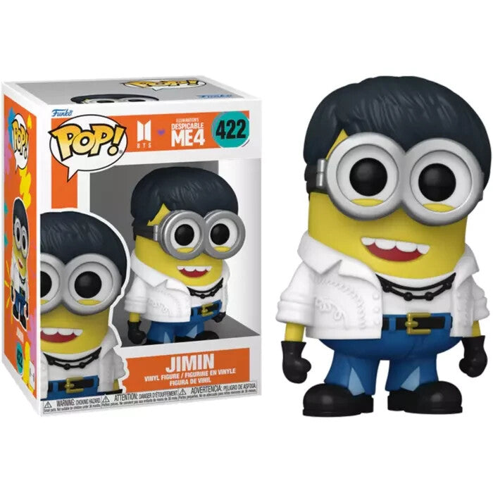 CATTIVISSIMO ME X BTS - POP FUNKO VINYL FIGURE 422 JIMIN 9CM