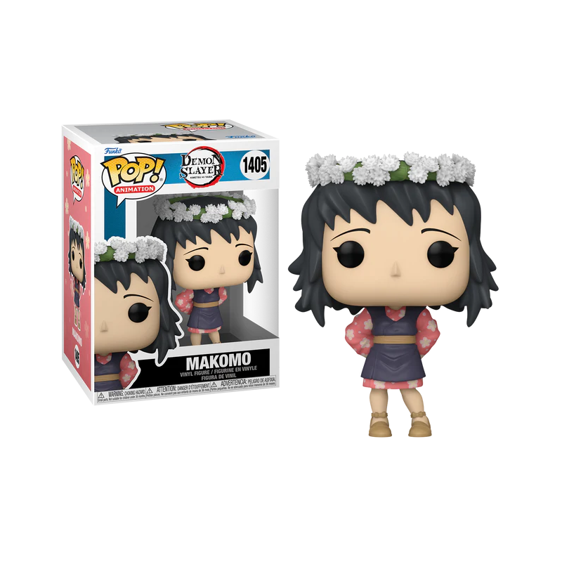 DEMON SLAYER - POP FUNKO VINYL FIGURE 1405 MAKOMO (FLOWER HEADRESSER) 9CM