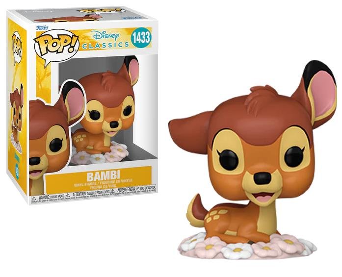 DISNEY - BAMBI 80TH ANNIVERSARY - POP FUNKO VINYL FIGURE 1433 BAMBI 9CM