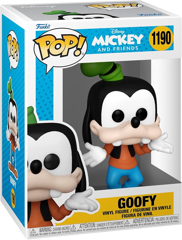DISNEY: CLASSIC - POP FUNKO VINYL FIGURE 1190 GOOFY 9CM