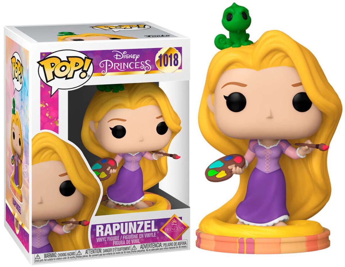 DISNEY: ULTIMATE PRINCESS - POP FUNKO VINYL FIGURE 1018 RAPUNZEL 9CM