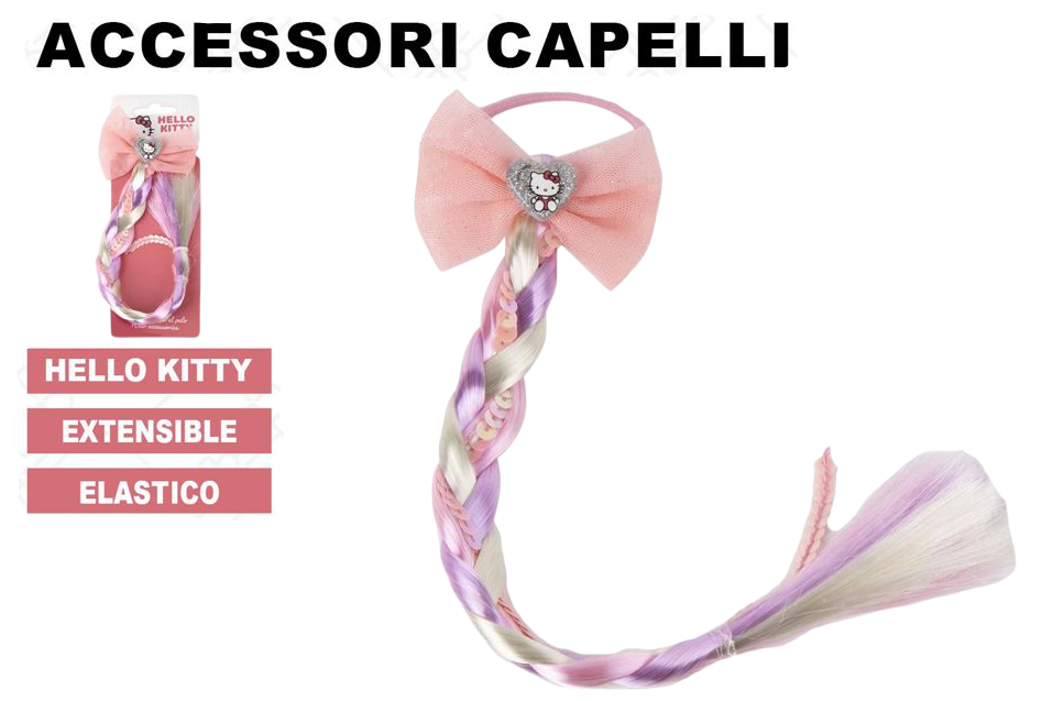 ACCESSORI CAPELLI ELASTICO PER CAPELLI EXTENSIBLE HELLO KITTY