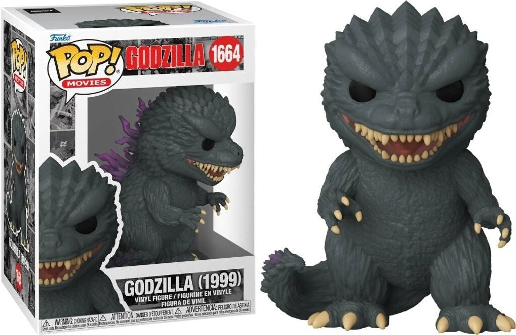GODZILLA: 70TH ANNIVERSARY - POP FUNKO VINYL FIGURE 1664 GODZILLA 1999 9CM