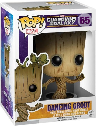 GUARDIANI DELLA GALASSIA - POP FUNKO VINYL FIGURE 65 DANCING GROOT 10 CM
