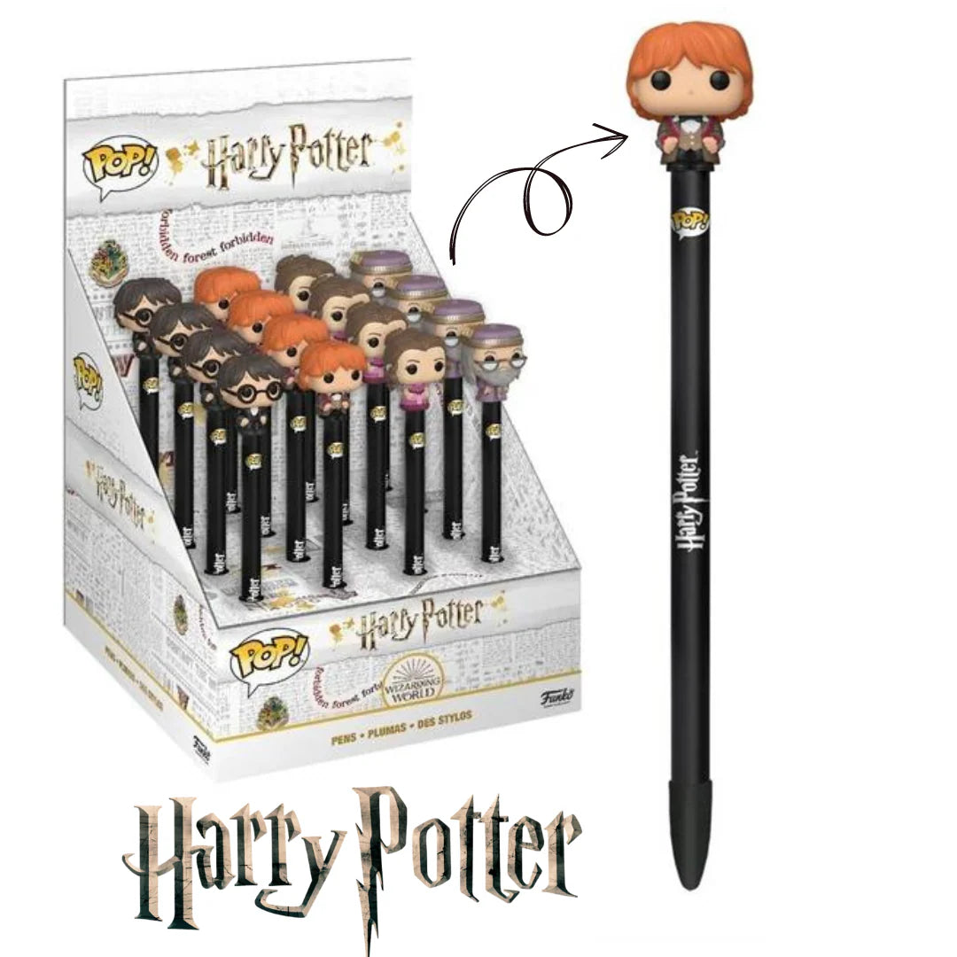 HAPPY POTTER - PEN TOPPERS - HAPPY POTTER ASSORTMENT 16PZ