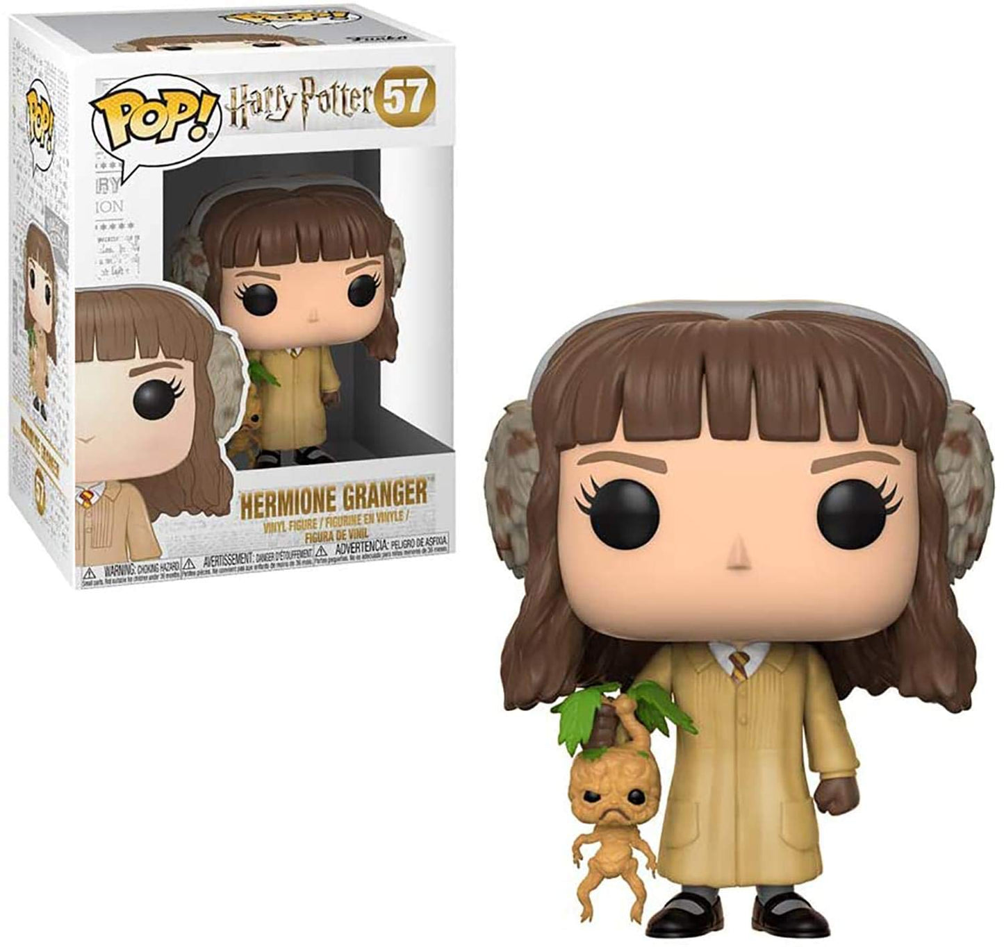 HARRY POTTER - POP FUNKO VINYL FIGURE 57 HERMIONE GRANGER HERBOLOGY 9CM
