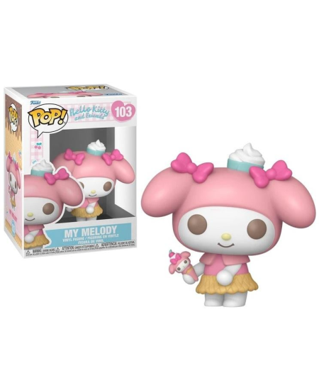 HELLO KITTY (ICE CREAM) - POP FUNKO VINYL FIGURE 103 MY MELODY 9CM