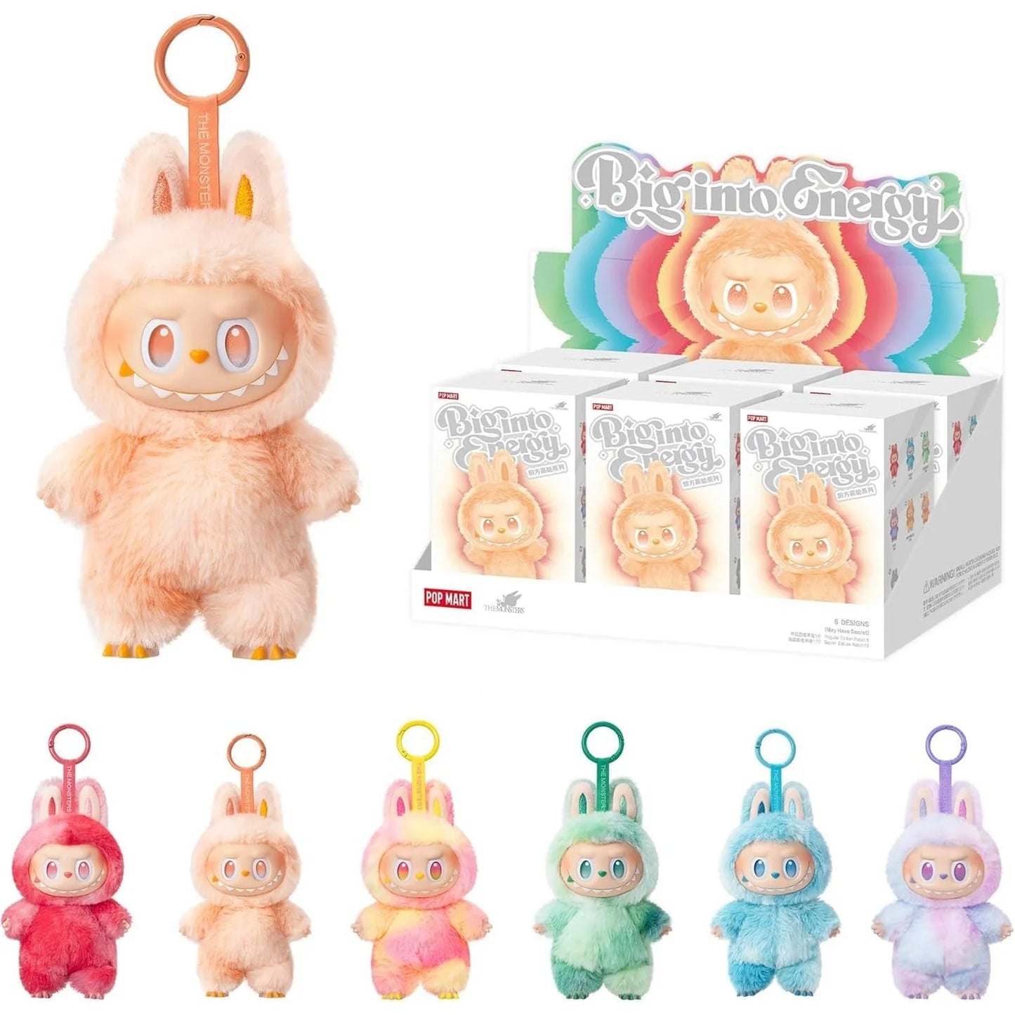 Labubu Big into Energy Blind Box - Pop Mart Official Figure 1pz