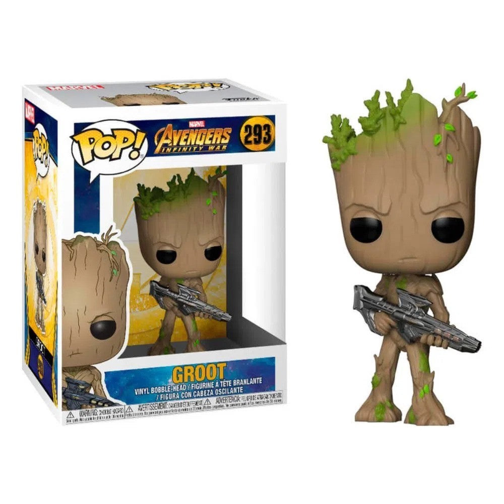 MARVEL: AVENGERS INFINITY WAR - POP FUNKO VINYL FIGURE 293 GROOT