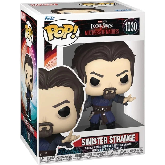 MARVEL: DOCTOR STRANGE 2 - POP FUNKO VINYL FIGURE 1030 SINISTER STRANGE 9CM
