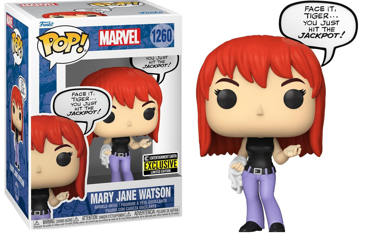 MARVEL - POP FUNKO VINYL FIGURE 1260 MARY JANE 9CM GA EXCL