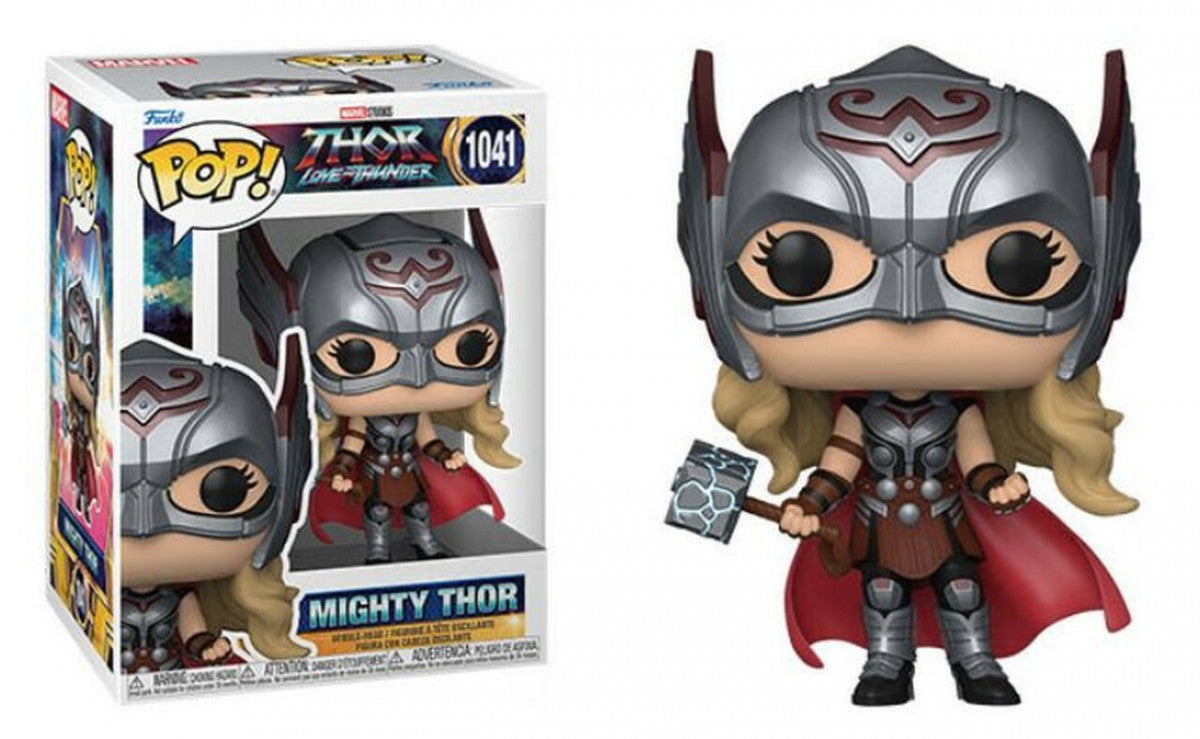 MARVEL - THOR: LOVE & THUNDER - POP FUNKO VINYL FIGURE 1041 MIGHTY THOR 9CM
