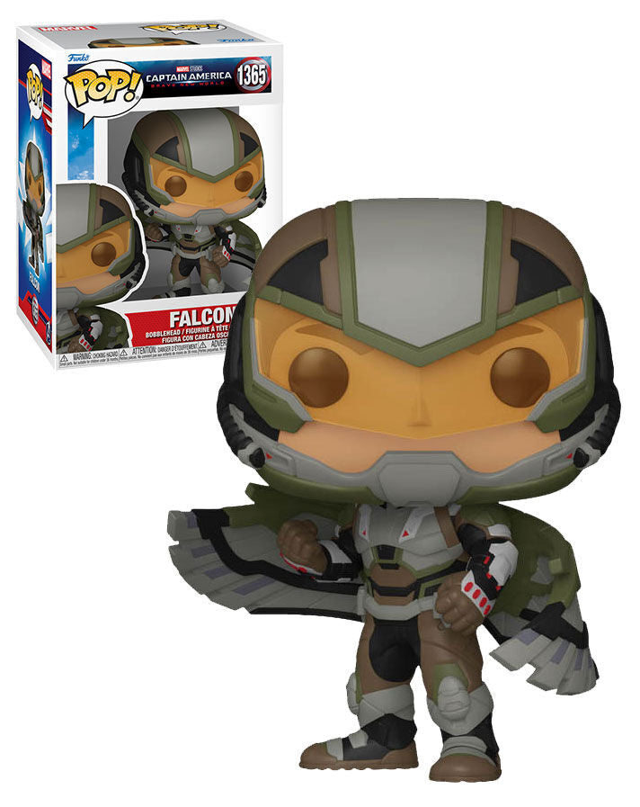MARVEL: CAPTAIN AMERICA BRAVE NEW WORLD - POP FUNKO VINYL FIGURE 1365 FALCON 9CM
