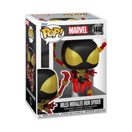 MARVEL: SPIDER-MAN - POP FUNKO VINYL FIGURE 1448 CHASE MILES REGULAR 9CM