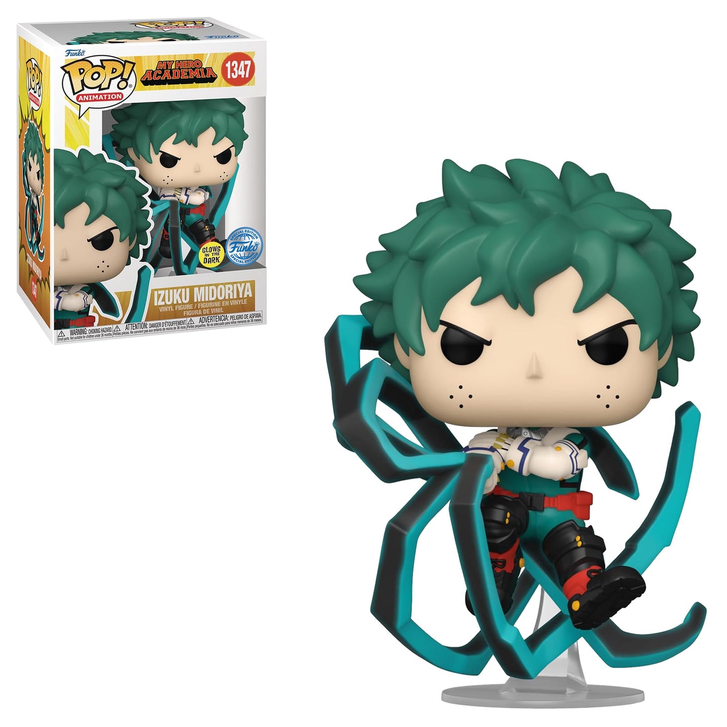 MY HERO ACADEMIA S5 - POP FUNKO VINYL FIGURE 1347 DEKU (BKWHIP) 9CM