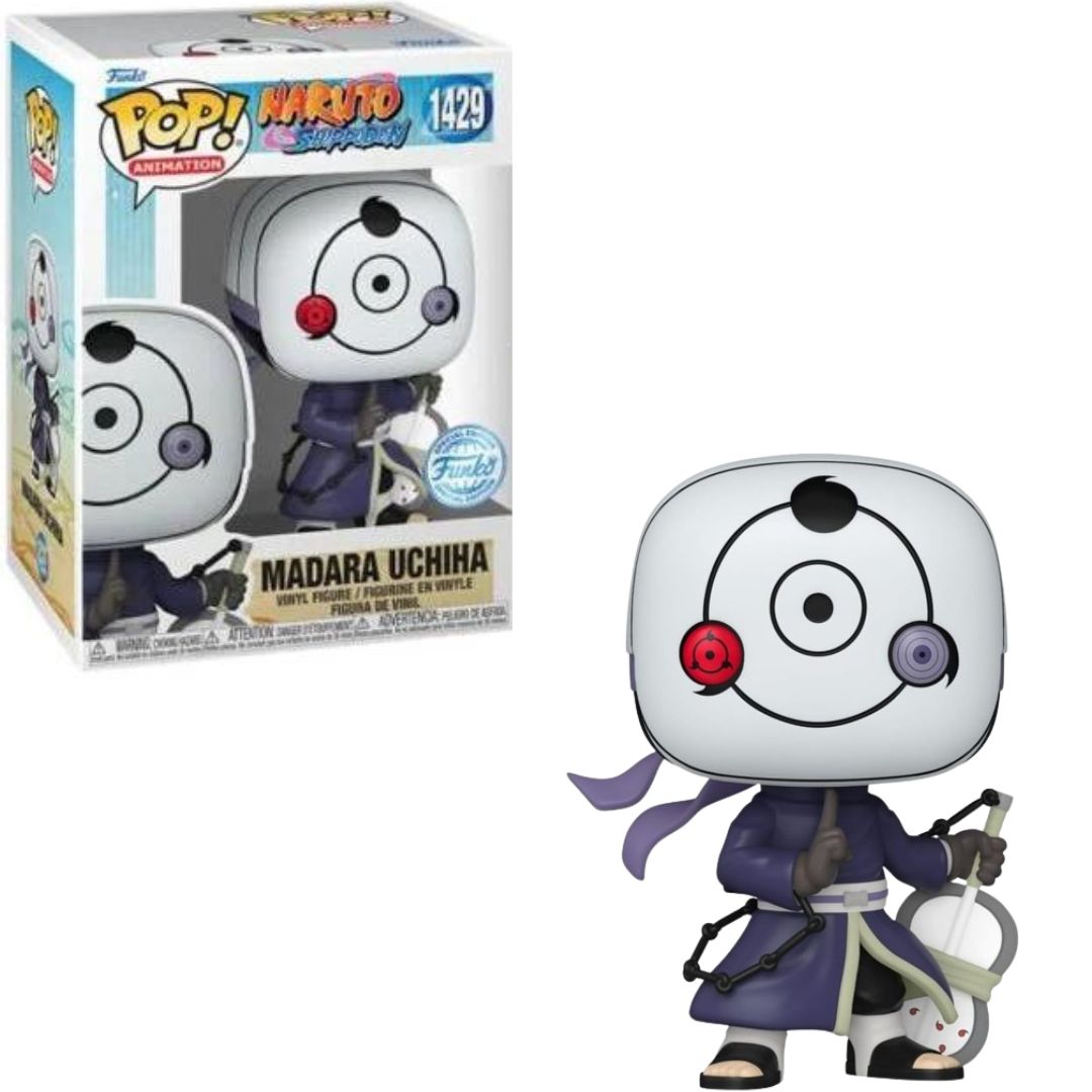 NARUTO SHIPPUDEN - POP FUNKO VINYL FIGURE 1429 OBITO UCHIHA AS MADARA (MASKED) 9CM GA EXCL