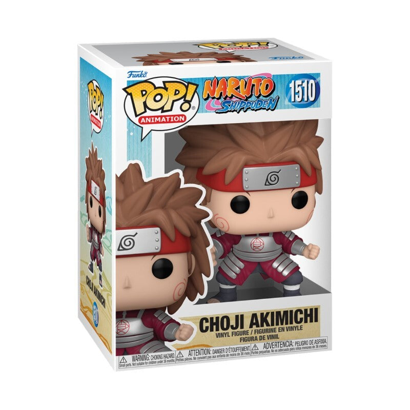 NARUTO SHIPPUDEN - POP FUNKO VINYL FIGURE 1510 CHOJI AKIMICHI 9CM