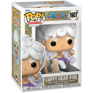 ONE PIECE - POP FUNKO VINYL FIGURE 1607 LUFFY GEAR FIVE REGULAR CHASE 9CM