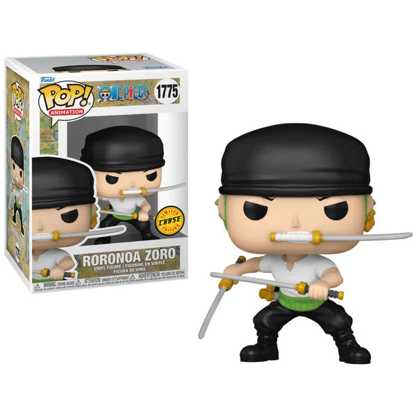 ONE PIECE - POP FUNKO VINYL FIGURE 1775 ZORO CHASE 9CM