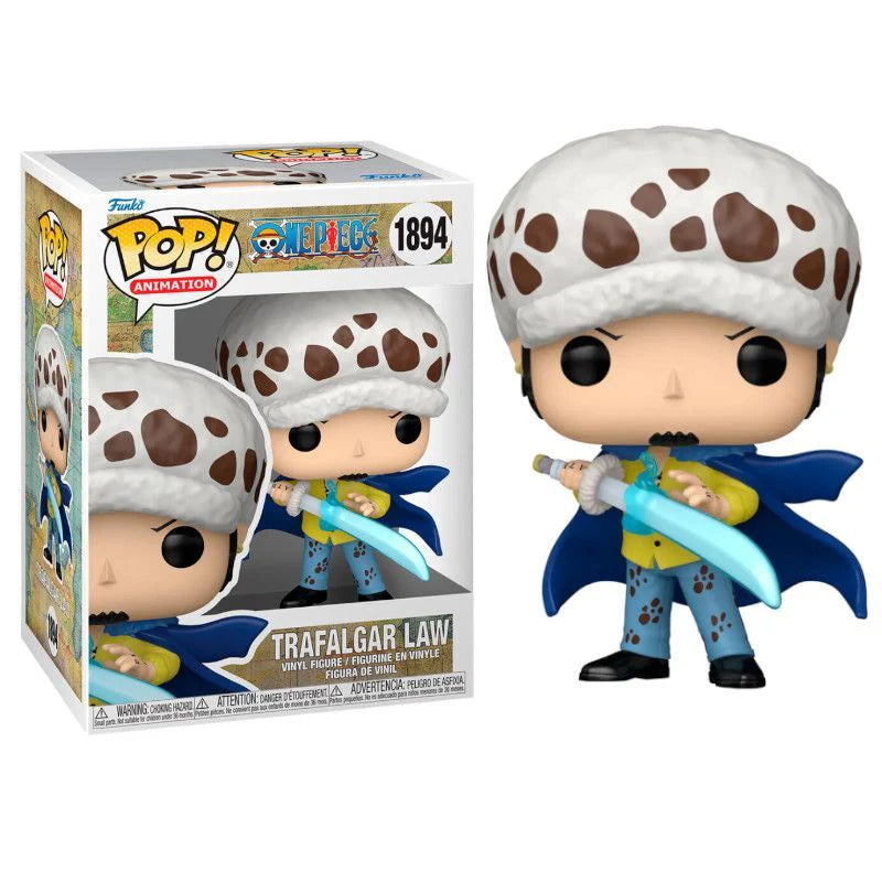 ONE PIECE - POP FUNKO VINYL FIGURE 1894 LAW W/BLUE ANESTHESIA 9CM