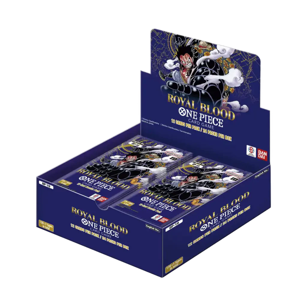 ONE PIECE CARD GAME OP-10 BLISTER ROYAL BLOOD MASS PAPER SLEEVE