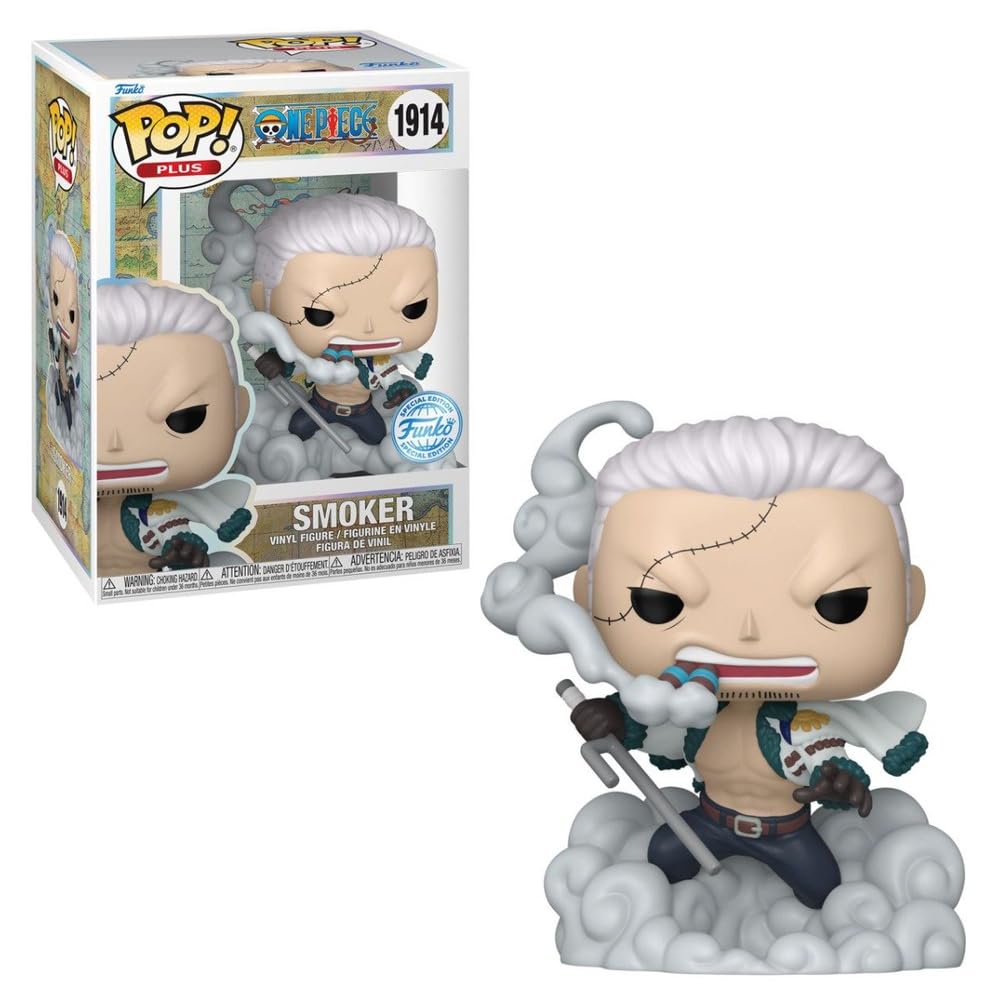 ONE PIECE - POP FUNKO VINYL FIGURE 1914 SMOKER (GW) 9CM