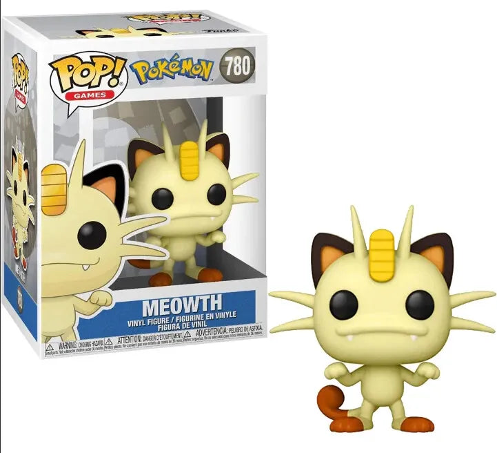 POKEMON - POP FUNKO VINYL FIGURE 780 MEOWTH