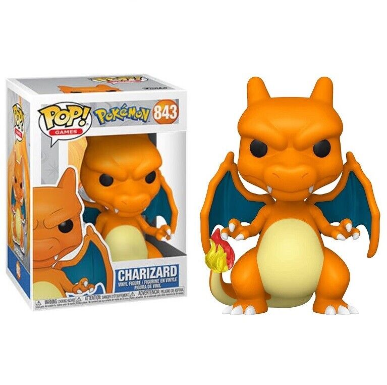 POKEMON - POP FUNKO VINYL FIGURE 843 CHARIZARD (EMEA) 9CM