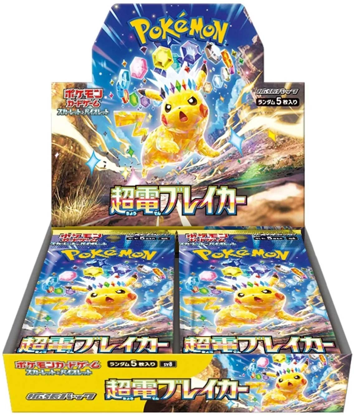 POKEMON SV8 SUPER ELECTRIC BREAKER BOX 30 BUST. JAP