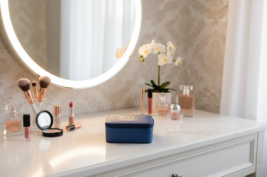 Astuccio Porta Gioielli da Viaggio Personalizzato – Organizer per Anelli, Collane e Orecchini