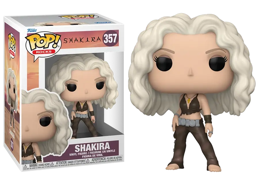 ROCKS - SHAKIRA - POP FUNKO VINYL FIGURE 357 WHENEVER/WHEREVER 9CM