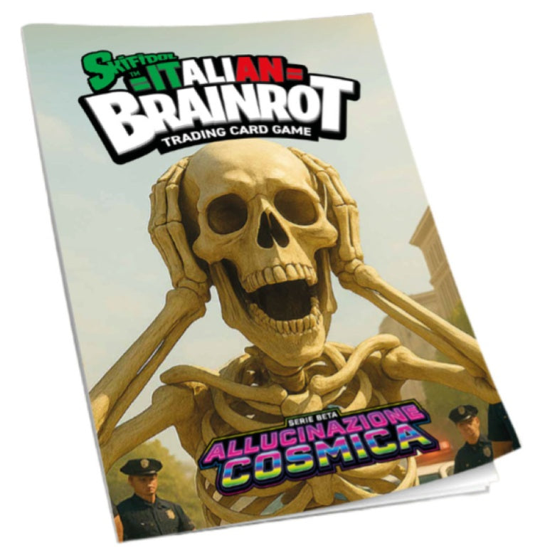 SKIFIDOL ITALIAN BRAINROT TCG ALBUM RACCOGLITORE - ALLUCINAZIONE COSMICA