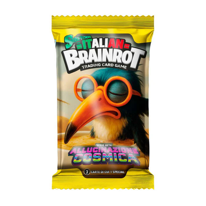 SKIFIDOL ITALIAN BRAINROT W2 BUST. 7 CARTE ALLUCINAZIONE COSMICA