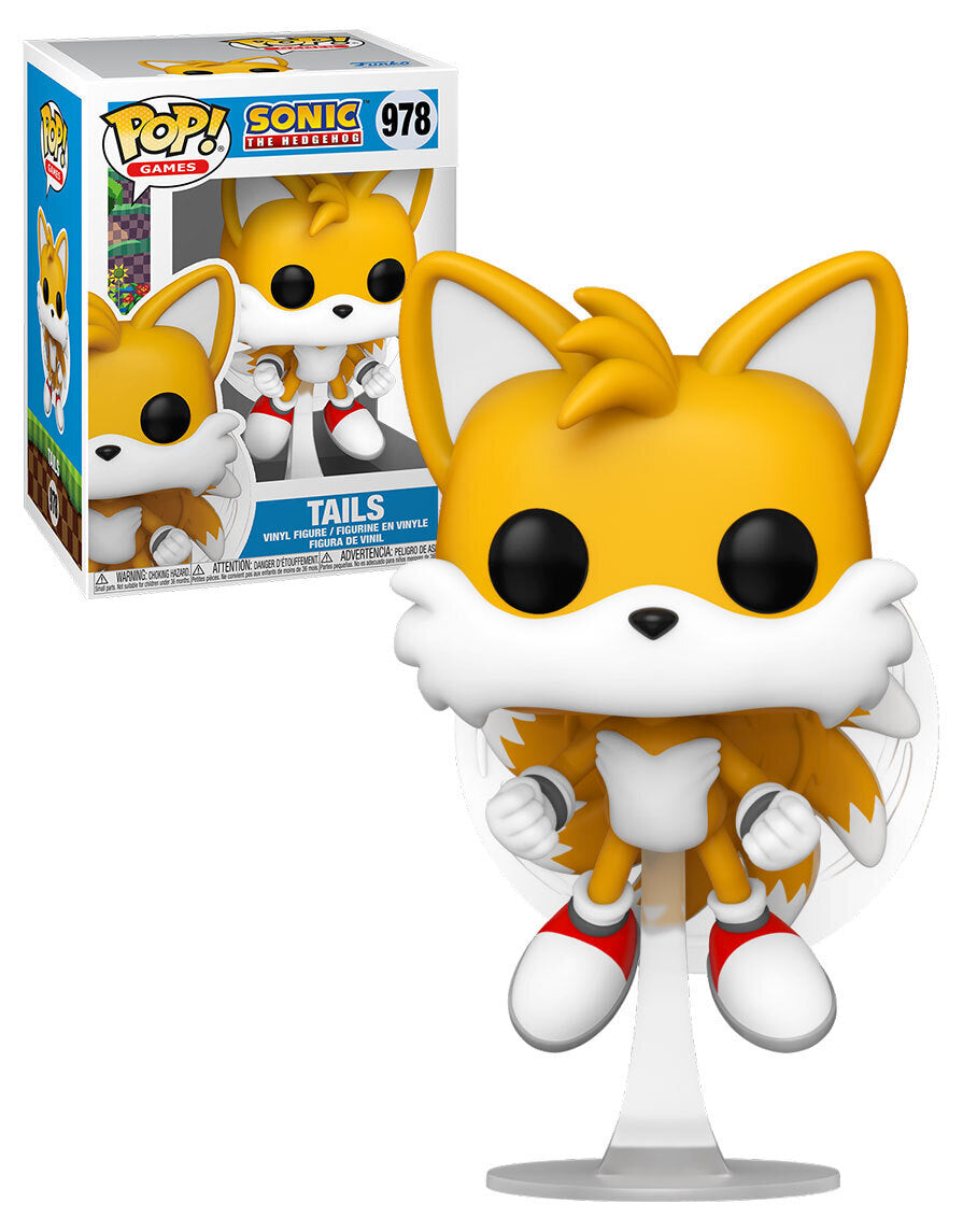 SONIC - POP FUNKO VINYL FIGURE 978 TAILS FLYING REGULAR 9CM
