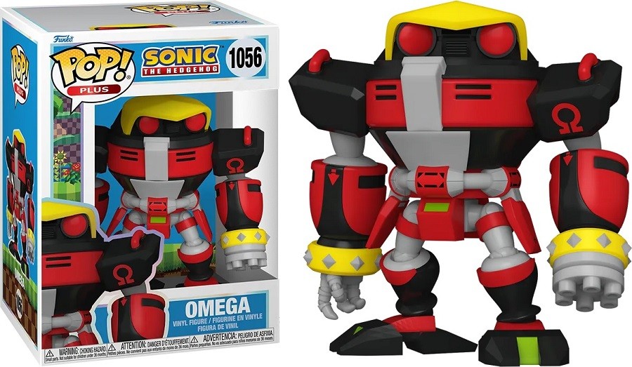 SONIC THE HEDGEHOG - POP FUNKO VINYL FIGURE 1056 OMEGA 9CM