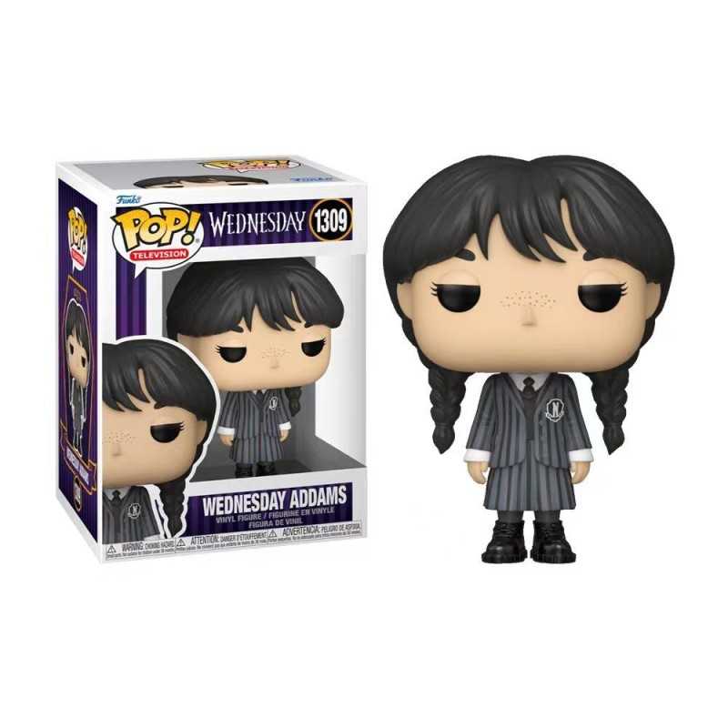 WEDNESDAY - POP FUNKO VINYL FIGURE 1309 WEDNESDAY ADDAMS 9CM