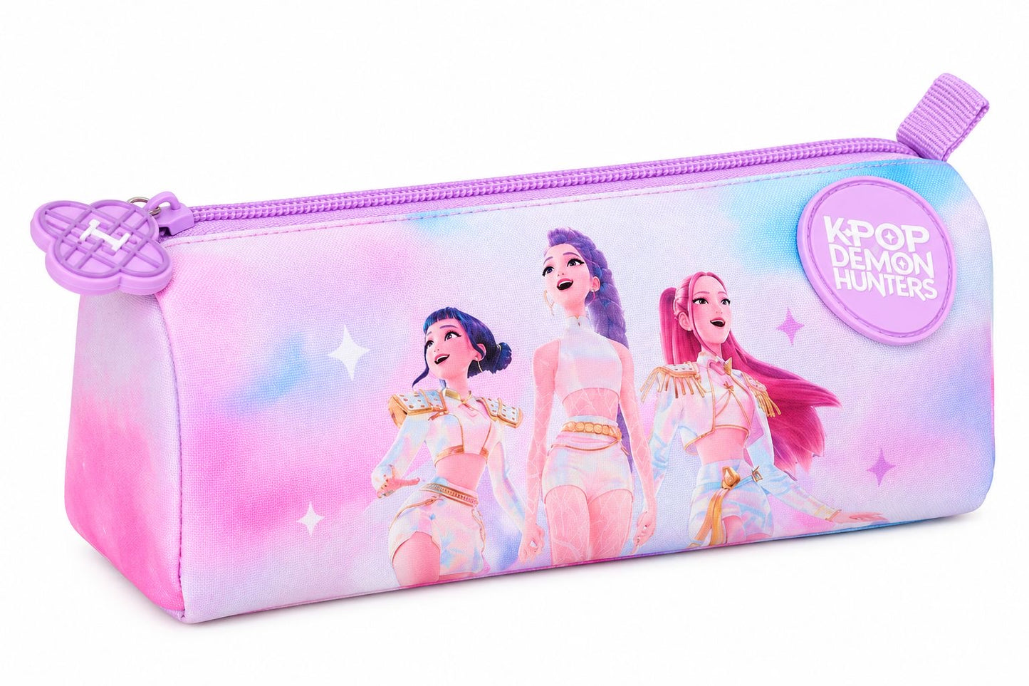K-Pop Demon Hunters – Astuccio con Cerniera e Scomparto Singolo, 21 × 7 × 8 cm