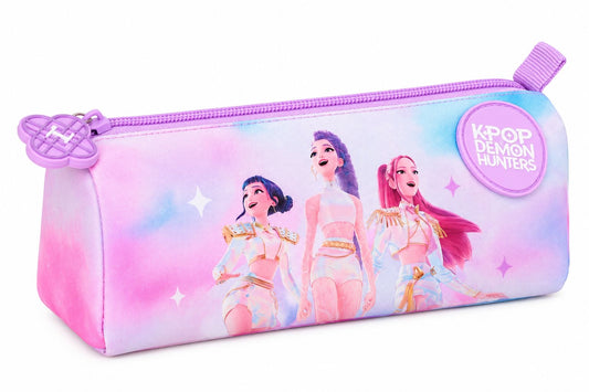 K-Pop Demon Hunters – Astuccio con Cerniera e Scomparto Singolo, 21 × 7 × 8 cm