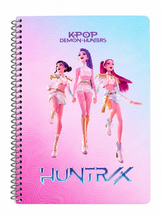 Quaderno Grande con Spirale K-Pop Demon Hunters – 21,5 × 31 cm