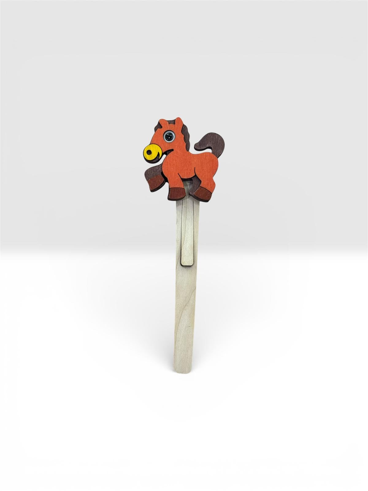 Ferma Libro legno figure Animali