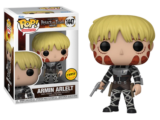 ATTACK ON TITAN S5 - POP FUNKO VINYL FIGURE - 1447 ARMIN ARLET W/CHASE (ASSORTMENT 6PZ) 9CM