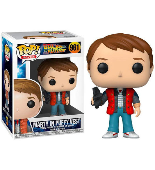 BACK TO THE FUTURE - POP FUNKO VINYL FIGURE 961 MARTY IN PUFFY VEST 9CM