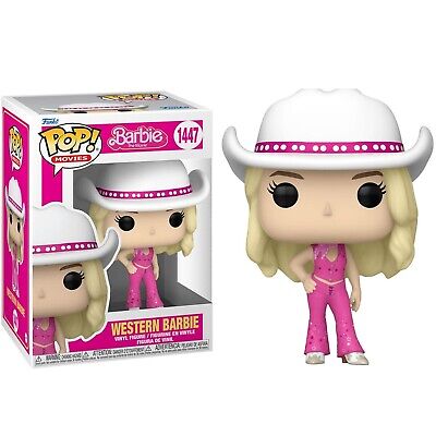 BARBIE: THE MOVIE - POP FUNKO VINYL FIGURE 1447 WESTERN BARBIE 9CM