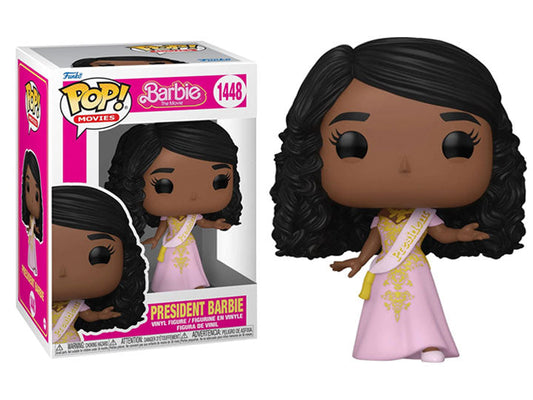 BARBIE: THE MOVIE - POP FUNKO VINYL FIGURE 1448 PRESIDENT BARBIE 9CM