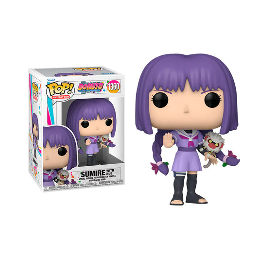 BORUTO: NARUTO NEXT GENERATION - POP FUNKO VINYL FIGURE 1360 SUMIRE W/NUE 9CM