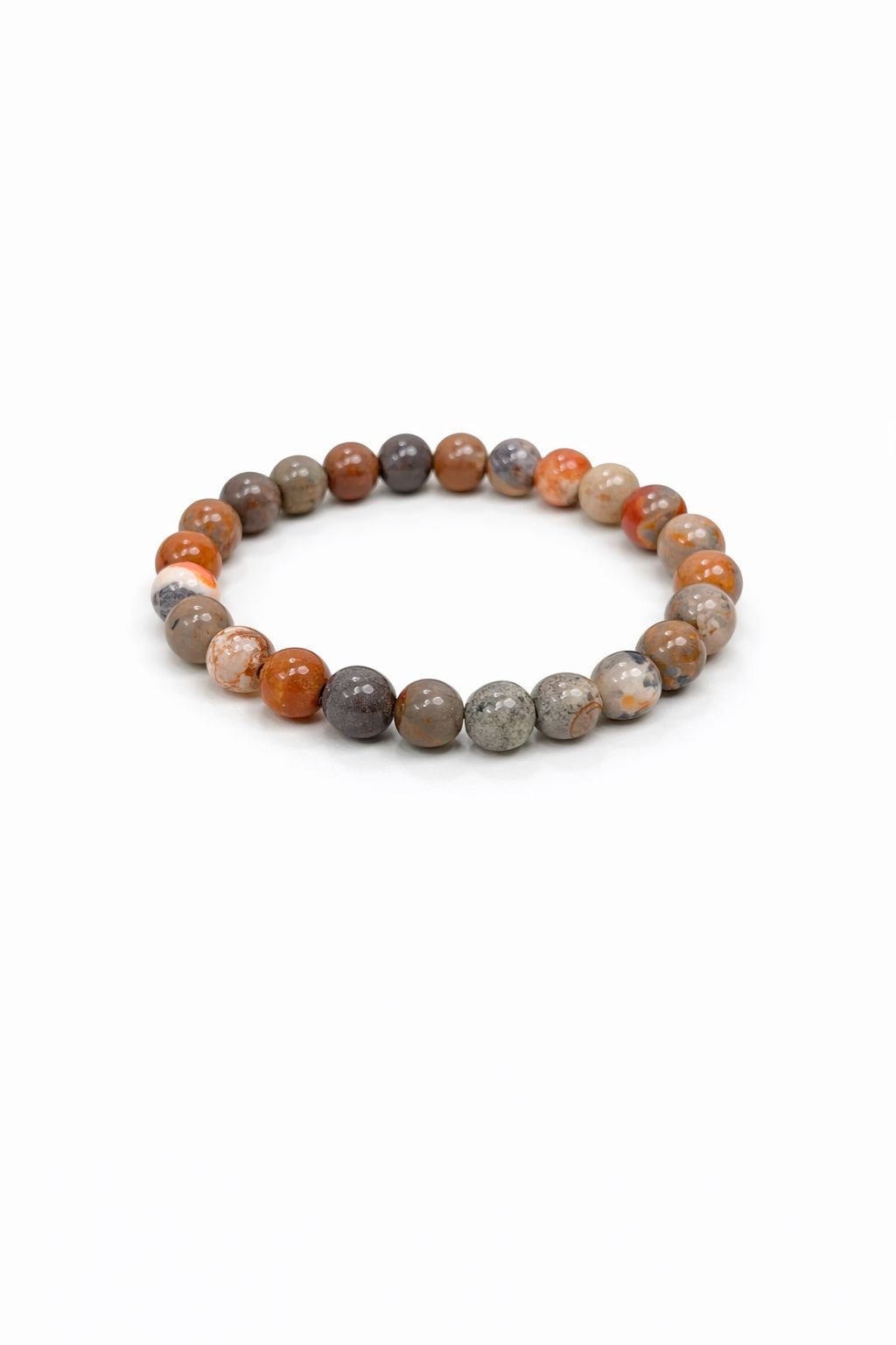 Bracciale Pietre Naturali 6 mm – Eleganza Minimal e Stile Autentico
